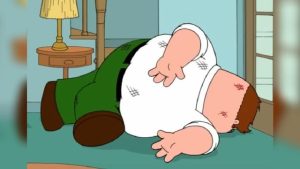 Peter Griffin Death Pose